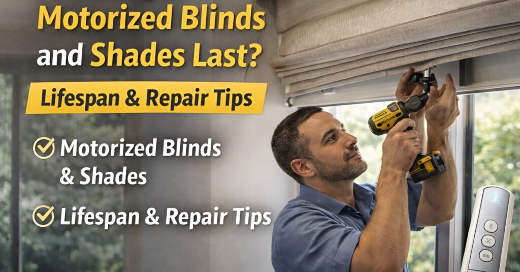 motorized blinds and shades in utah, usa